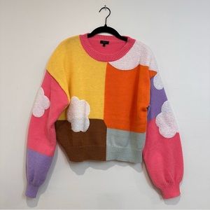 Colorful Cloud Sweater